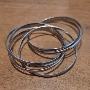 Bangle 6 Hooked Together Bracelet